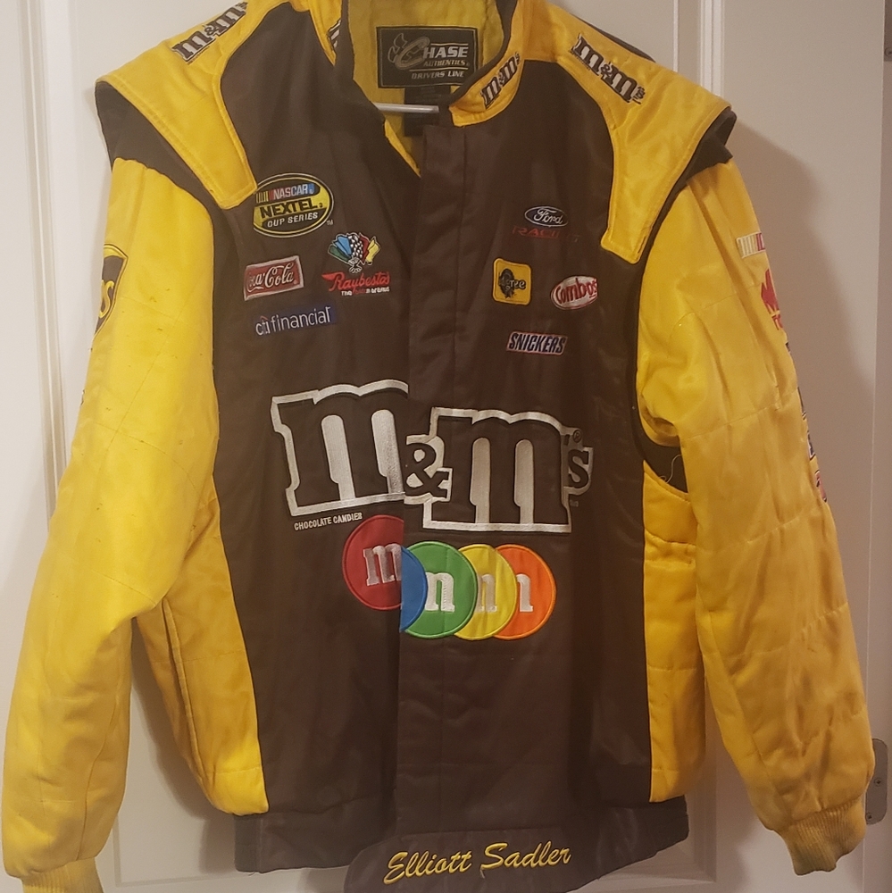 Chase authentic nascar vintage jacket